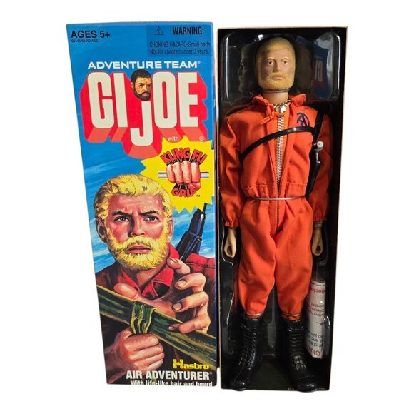 2006 GI Joe Adventure Team Action Figure Air Adventurer Kung-Fu Grip 12" NRFB! - Picture 1 of 11